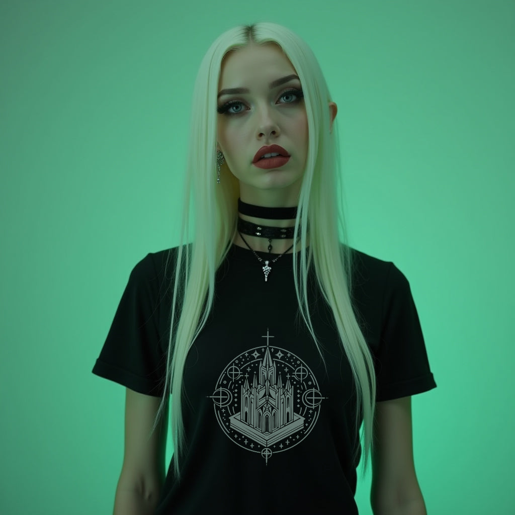 DRAL III - Oversized Unisex Black T-Shirt